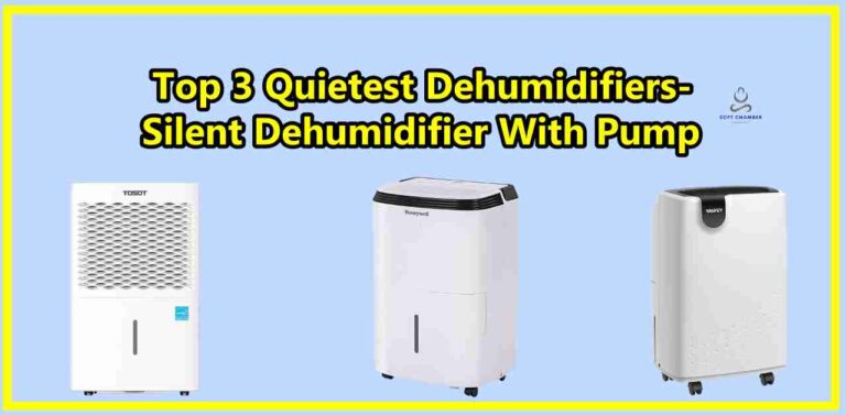 3 Best Quiet Room Dehumidifier-Silent Dehumidifier With Pump